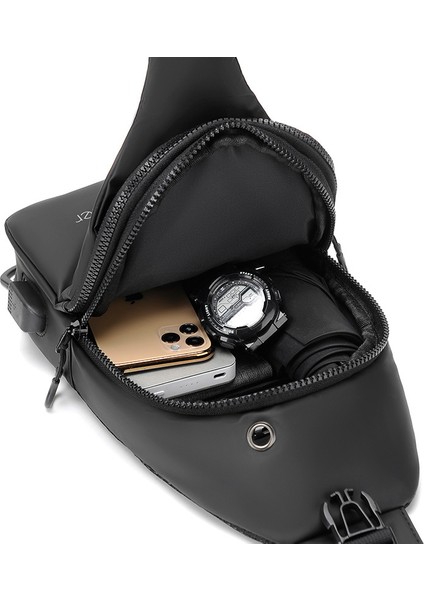 Doğa Sporları Göğüs Çantası Erkek Günlük Tek Omuz Suya Dayanıklı Oxford Messenger Çanta (Yurt Dışından) modelleri