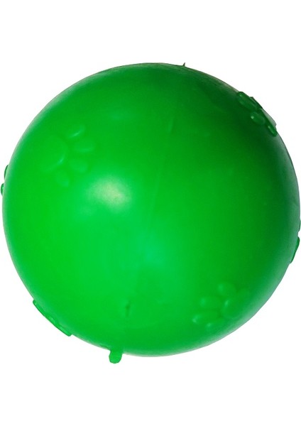 Kardelen Termoplastik Pati Desenli Köpek Oyun Topu L 6,5 cm