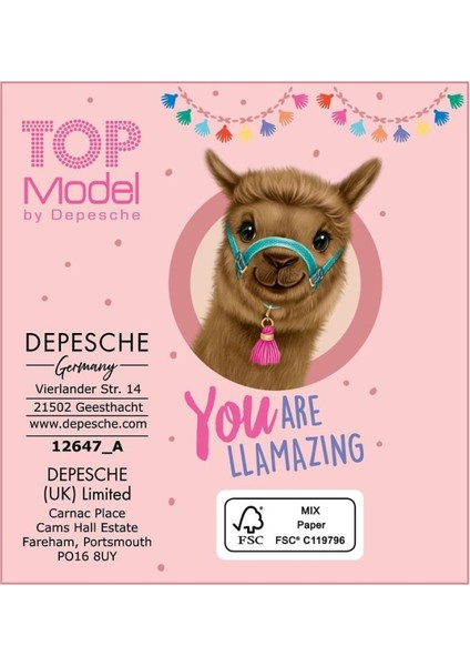 Top Model Topmodel Mini Not  Defter Tükenmez Kalemli Christy