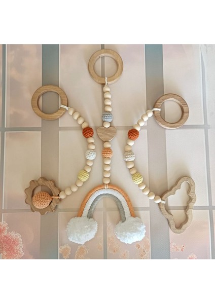 Ahşap Oyun Alanı Oyuncağı Bebek Oyun Alanı Oyuncağı Baby Gym Ahşap Bebek Oyuncağı(Sadece Oyuncak) modelleri