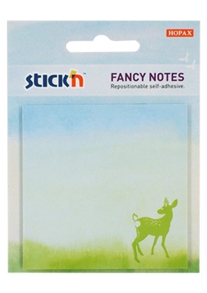 Stick'n 21727 Fancy 1s Yapışkanlı Not Kağıdı 76X76 30 Yaprak