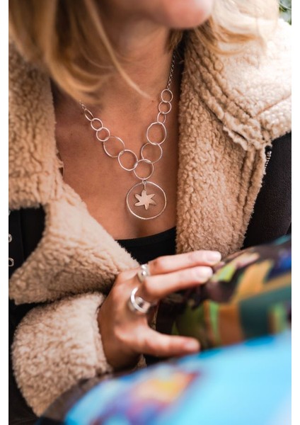 Deniz Yıldızı Halka Kolye