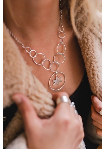 Deniz Yıldızı Halka Kolye fiyatları