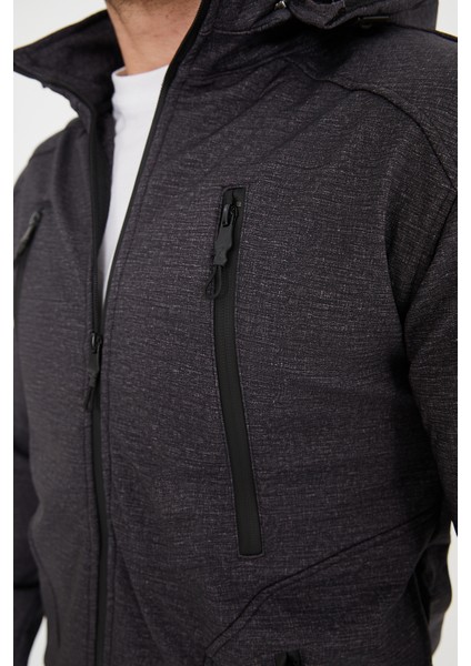 Camp455 Outdoor Tactical Softshell Su & Rüzgara Dayanıklı Seyyar Kapüşonlu Erkek Taktik Mont modelleri