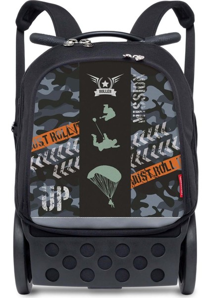 Roller Up Askılı Çekçek Okul Çantası Camo L 19 Lt