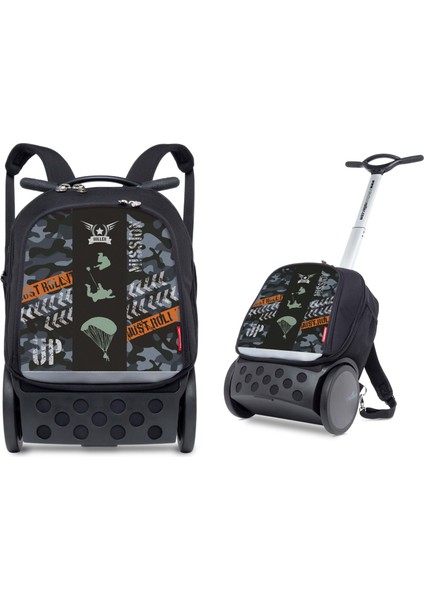 Roller Up Askılı Çekçek Okul Çantası Camo L 19 Lt