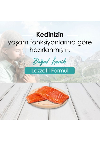 Somonlu Kedi Maması 1,5 kg