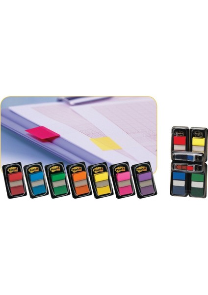 Index 680 Yapışkanlı Sayfa Işaret Bandı Mavi modelleri