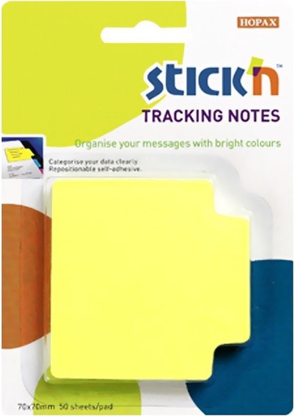 Stick'n 21478 Yapışkanlı Not Kağıdı 70X70 Neon Sarı