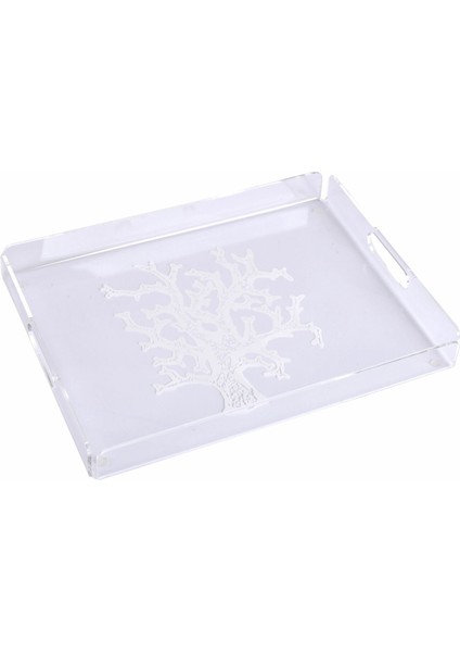 Mercan Desen Tepsi 30*40 cm