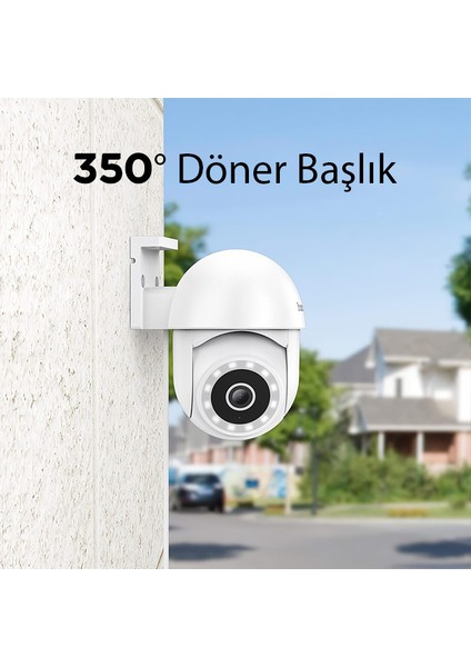 D2 Dış Mekan Wifi Bağlantılı Hd Cctv Güvenlik Kamerası