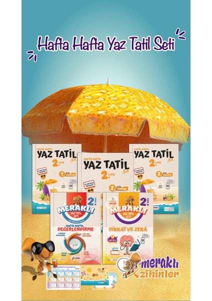 2. Sınıf Meraklı Hafta Hafta Yaz Tatili