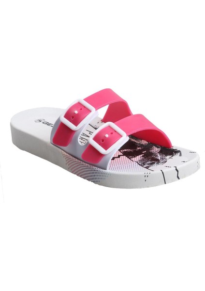 Gezer 12298 Pembe Plaj Banyo Günlük Kadın (36-40) Terlik