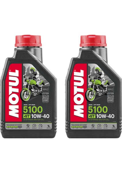 5100 10W40 4T 2 Litre Motosiklet Yağı (Üretim Yılı: 2023)