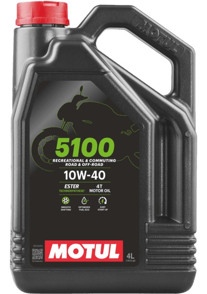 5100 10W40 4T 4 Litre Motosiklet Yağı (Üretim Yılı: 2024)