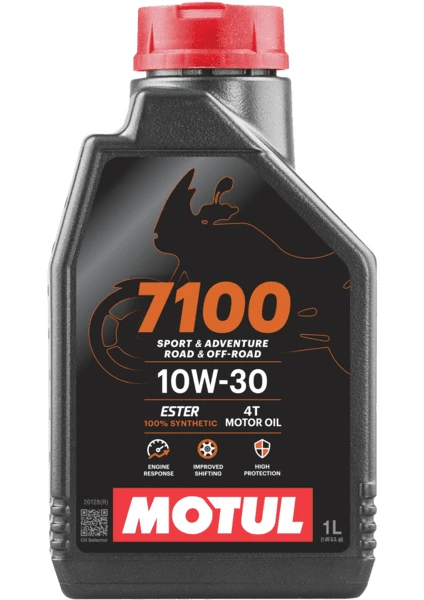 7100 10W30 4T 1 Litre Motosiklet Yağı (Üretim Yılı: 2024)