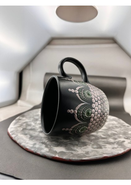 El Yapımı Kişiye Özel Hediyelik Dot Mandala Kupa Bardak fiyatları