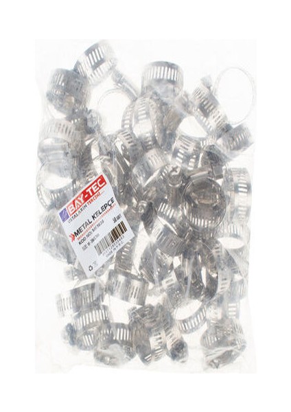 Baytec Hortum Kelepçesi Metal 19-26X13MM 50 Li MK1830-ERPİLSAN Elektrinik