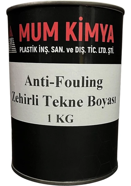 Mum Kimya Antifouling Zehirli Boya 1 kg