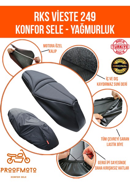 Rks Vieste 249 Konfor Sele ve Yağmurluk Kılıf