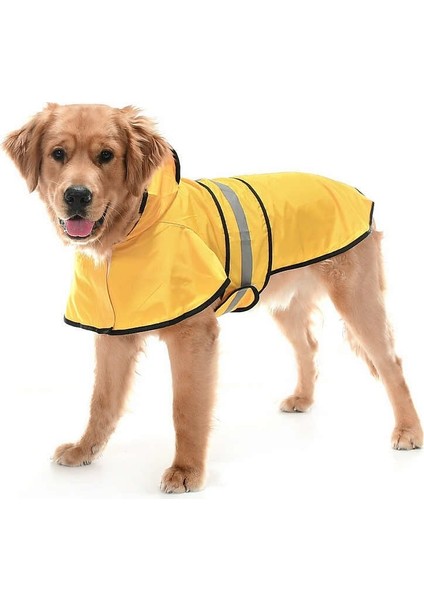 Köpek Büyük ve Orta Irk Yağmurluk Ekon Sarı