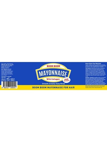 Saç Mayonnaıse Kolajen Içeren Saç Bakım Maskesi 190ML indirimleri