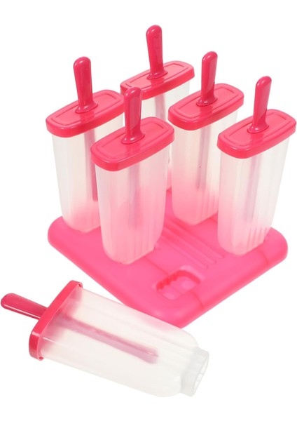 Adet Dondurma Kalıpları Popsicles Kalıpları Mini Aperatif Tepsisi Kare Ahşap Vapur Silikon Popsicle Kalıpları Buz Lolly Kalıpları Buz Kalıpları Dondurma Makinesi Kendi Yapımı Popsi (Yurt Dışından)