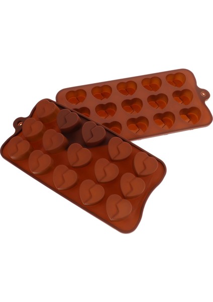 2 Adet Fudge Mousse Kalıp Çikolata Kalıpları Çikolata Için Kalıp Gıda Sınıfı Kalıp Kolay Kalıptan Çıkarma Kalıp Buz Küpü Tepsileri Silikon Kalıplar Silikon Buz Kalıbı Taşınabilir Ç (Yurt Dışından)