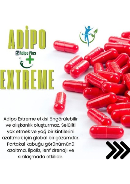 Adipo Extreme Kırmızı 30 Kapsül