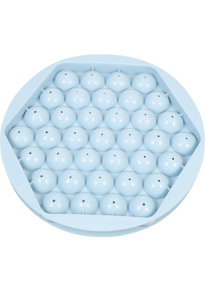 Kutu Buz Küpü Kalıp Mini Buz Küpü Kahve Yuvarlak Buz Küpü Tepsi Küre Buz Küpü Silikon Tepsi Buz Topu Diy Kalıpları Kokteyl Araçları Buz Çay Makinesi Daire Popsicle Kapaklı Plastik (Yurt Dışından)