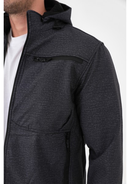 CAMP456 Outdoor Softshell Su Ve Rüzgara Dayanıklı içi Polarlı Seyyar Kapüşonlu Erkek Taktik Mont fiyatları