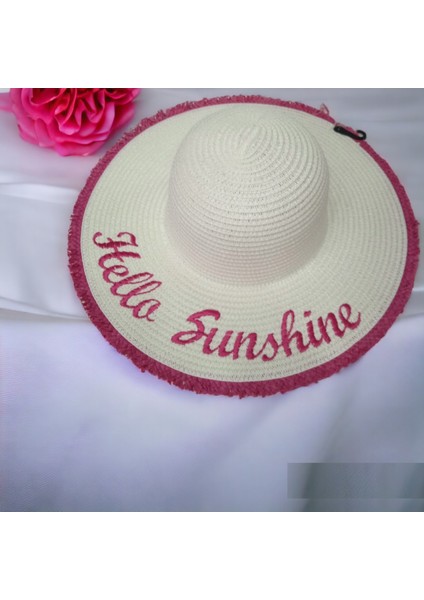 Kadın Hasır Plaj Şapkası Natural Black Sute Bucket Hat Plaj Havuz Kloş Ütülenebilir fiyatları