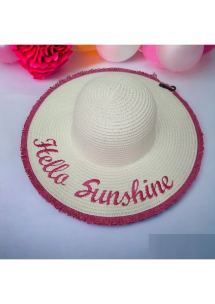 Kadın Hasır Plaj Şapkası Natural Black Sute Bucket Hat Plaj Havuz Kloş Ütülenebilir modelleri