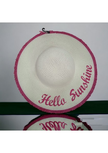 Kadın Hasır Plaj Şapkası Natural Black Sute Bucket Hat Plaj Havuz Kloş Ütülenebilir fırsatları