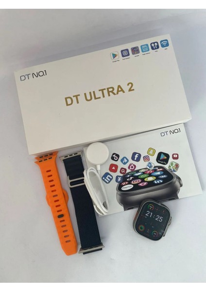 Tekiz Teknoloji Watch 9 Dt Ultra 2 Android 13 Wifi Bluetooth Play Store Uygulama Indir Tablet Özellikli Akıllı Saat