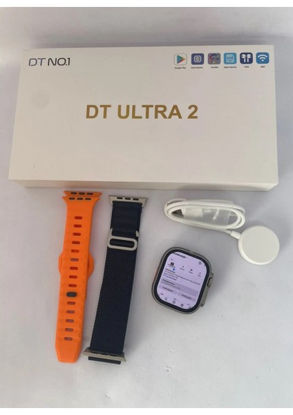 Tekiz Teknoloji Watch 9 Dt Ultra 2 Android 13 Wifi Bluetooth Play Store Uygulama Indir Tablet Özellikli Akıllı Saat