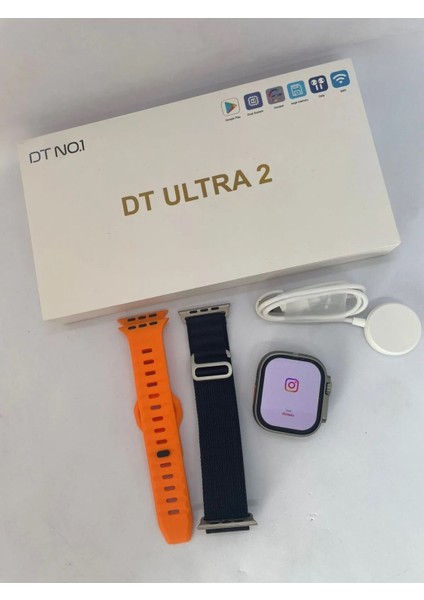 Tekiz Teknoloji Watch 9 Dt Ultra 2 Android 13 Wifi Bluetooth Play Store Uygulama Indir Tablet Özellikli Akıllı Saat