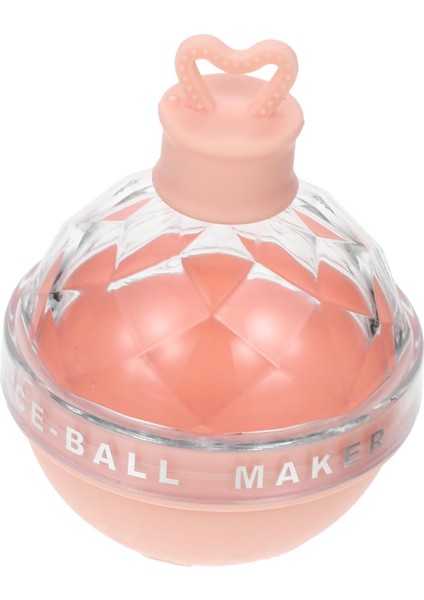 Buz Küpü Yapıcı Buz Yapıcı Mini Ev Aletleri Top Şekilli Buz Kalıbı Buz Çemberi Yapıcı Çikolata Şeker Kalıpları Yuvarlak Buz Yapma Kalıbı Buz Topu Kalıpları Silikon Pembe Disk Yapma (Yurt Dışından)