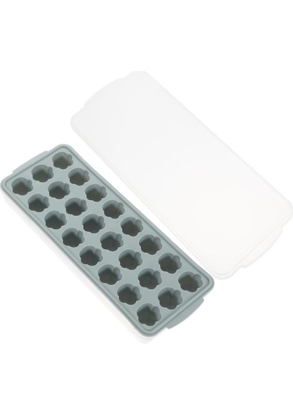 Pasta Silikon Kalıpları Silikon Kalp Şeklinde Buz Küpü Tepsisi 24 Delikli Buz Küpü Tepsisi Kullanışlı Buz Küpü Tepsisi Buz Küpü Tepsisi Buz Küpü Yapımı Kalıp Ev Şarap Dolabı (Yurt Dışından)