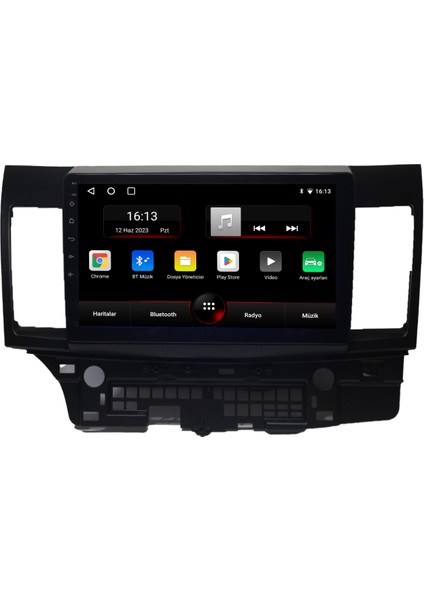 Mitsubishi Lancer Android Carplay Multimedya 2010-2017 6gb Ram + 128GB Hafıza + 8 Çekirdek