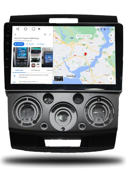 Ford Ranger Android Carplay Multimedya 2006-2011 6gb Ram + 128GB Hafıza + 8 Çekirdek modelleri