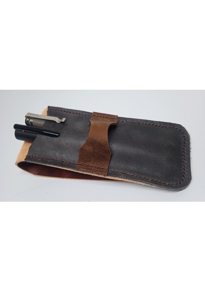 Hakiki Deri El Emeği Özel Kalemleriniz Için Kalemlik Kalem Kutu 27 cm 6 cm 6H10 fiyatları