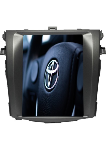 Toyota Corolla Tesla Ekran Android Carplay Multimedya 2007-2011 6gb Ram + 128GB Hafıza + 8 Çekirdek