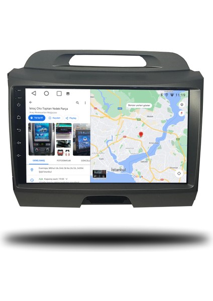 Kia Sportage Android Carplay Multimedya 2011-2015 6gb Ram + 128GB Hafıza + 8 Çekirdek modelleri