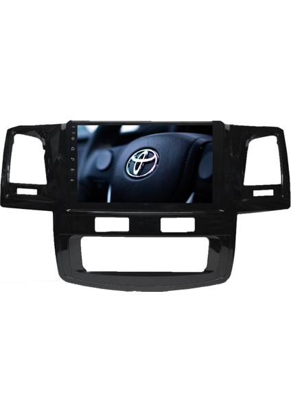 Toyota Hilux Android Carplay Multimedya 2008-2015 Dijital Klima 6gb Ram + 128GB Hafıza + 8 Çekirdek