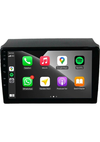 Citroen Jumper Android Carplay Multimedya 2012-2021 6gb Ram + 128GB Hafıza + 8 Çekirdek