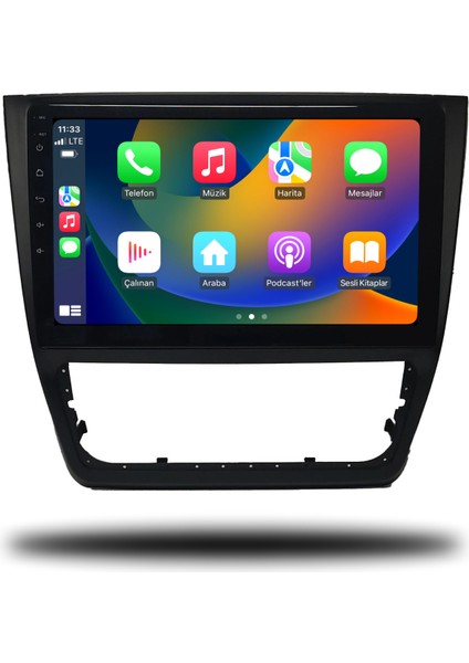 Skoda Yeti Android Carplay Multimedya 2012-2014 6gb Ram + 128GB Hafıza + 8 Çekirdek