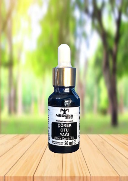 Organik Çörek Otu Yağı / Organic Black Cumin Oil / 20 ml (Soğuk Pres)