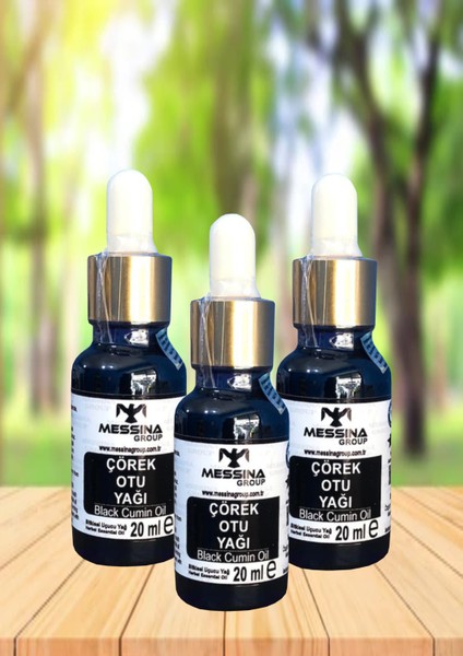 Organik Çörek Otu Yağı / Organic Black Cumin Oil / 20 ml (Soğuk Pres)