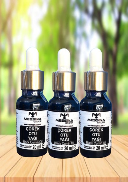 Organik Çörek Otu Yağı / Organic Black Cumin Oil / 20 ml (Soğuk Pres)